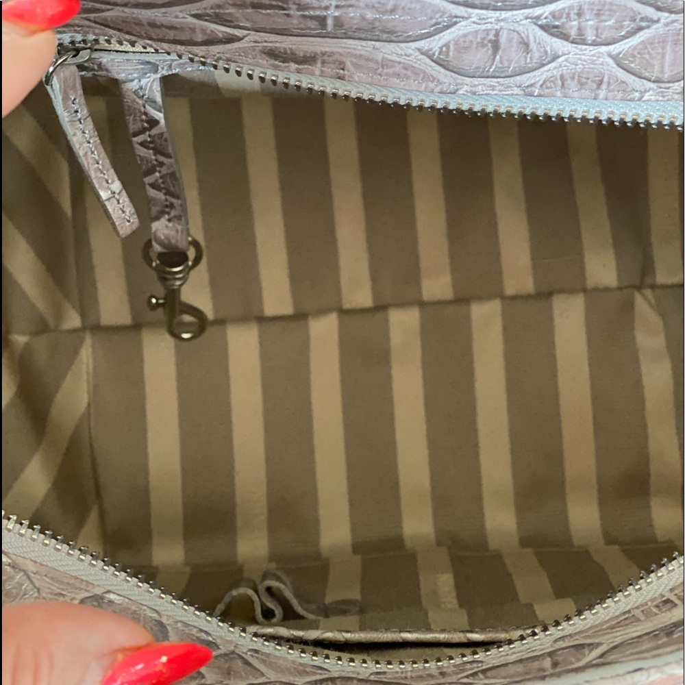 Sold! Brahmin Silver Pamilla Arden - Picture 7 of 13